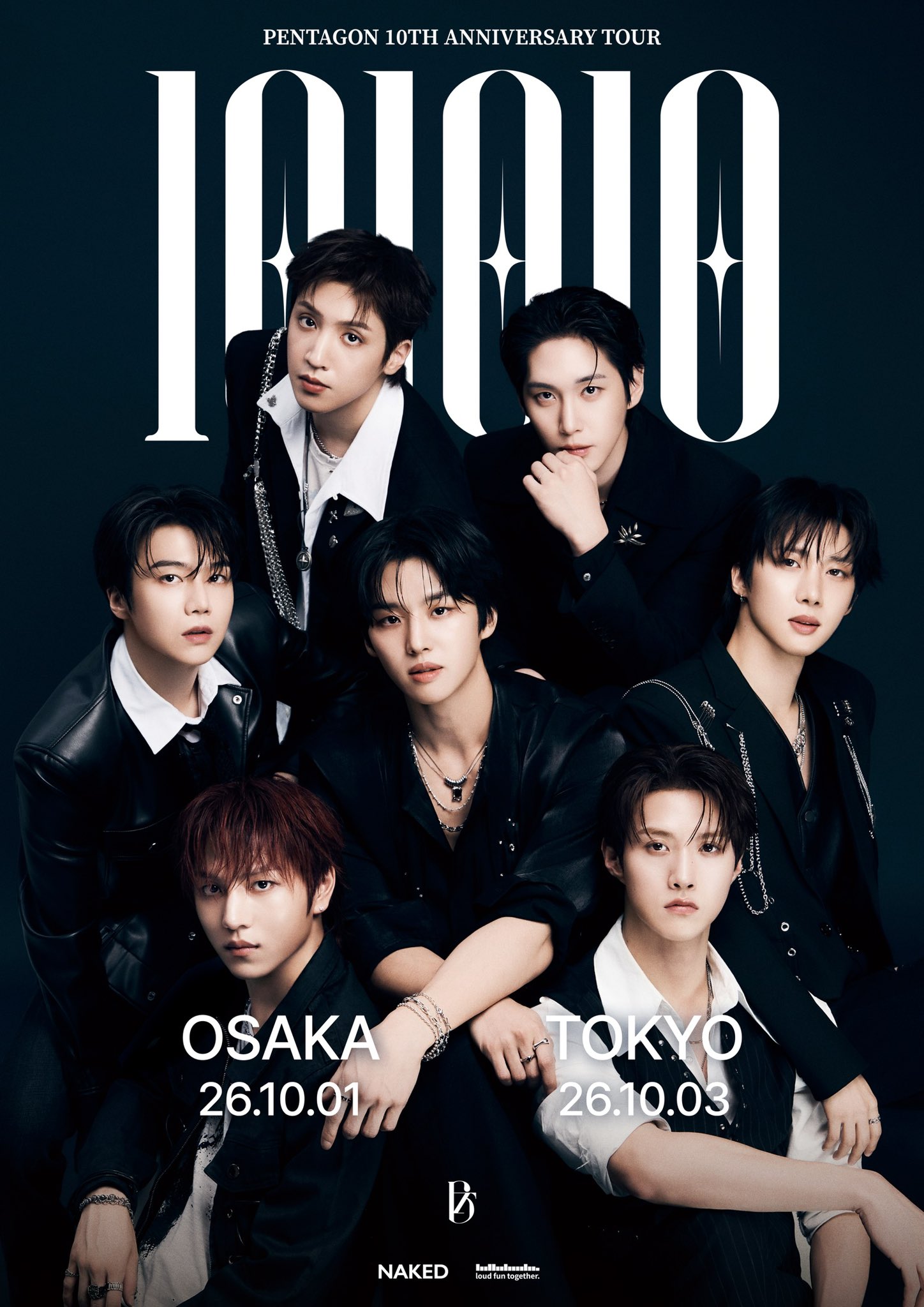 PENTAGON 10th Anniversary Tour <101010> in Japan